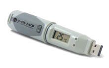 USB 温度湿度 データロガー ELUSB-2-LCD